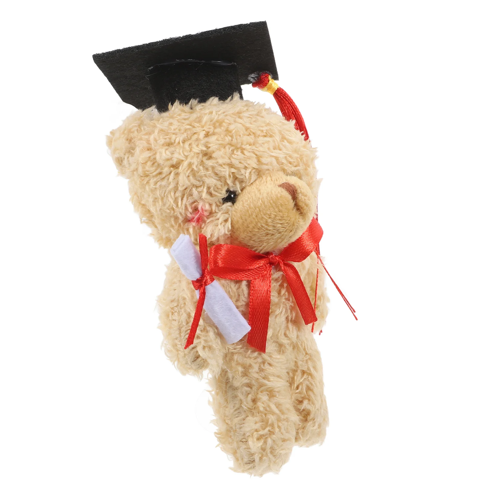 Dr Bear Mini Bears Dolls Graduation Stuffed Filling Plush Animal Felt Cloth Pendant