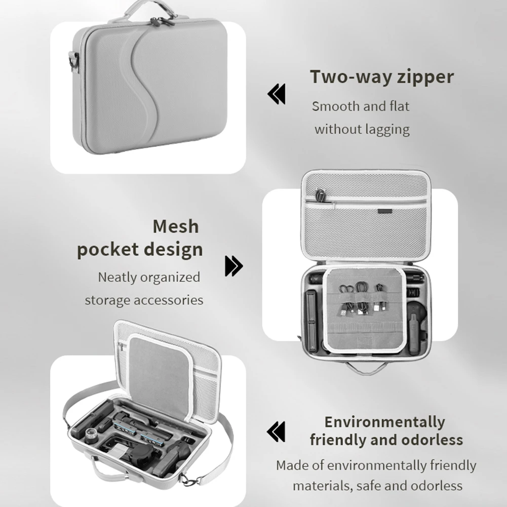 Bolsa de ombro à prova d'água Bolsa de viagem para câmera Insta360 X5 e outros acessórios