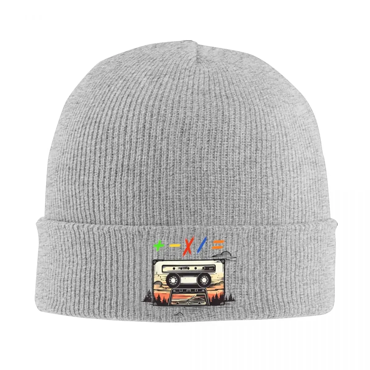 Ed Sheerans 2024 Hat Autumn Winter Skullies Beanies Street The Mathematics Tour Cap Female Male Acrylic Skullcap