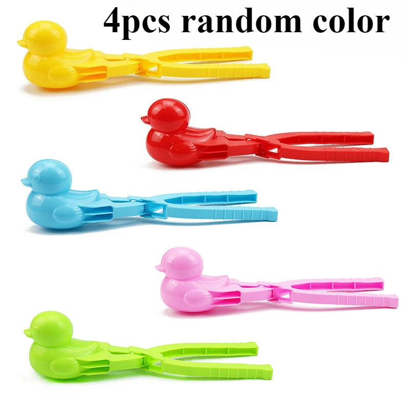 

4pcs Summer Outdoor Beach Set, Random Color Cone Duck Beach Clip, Suitable for Outdoor Play in Summer and Winter