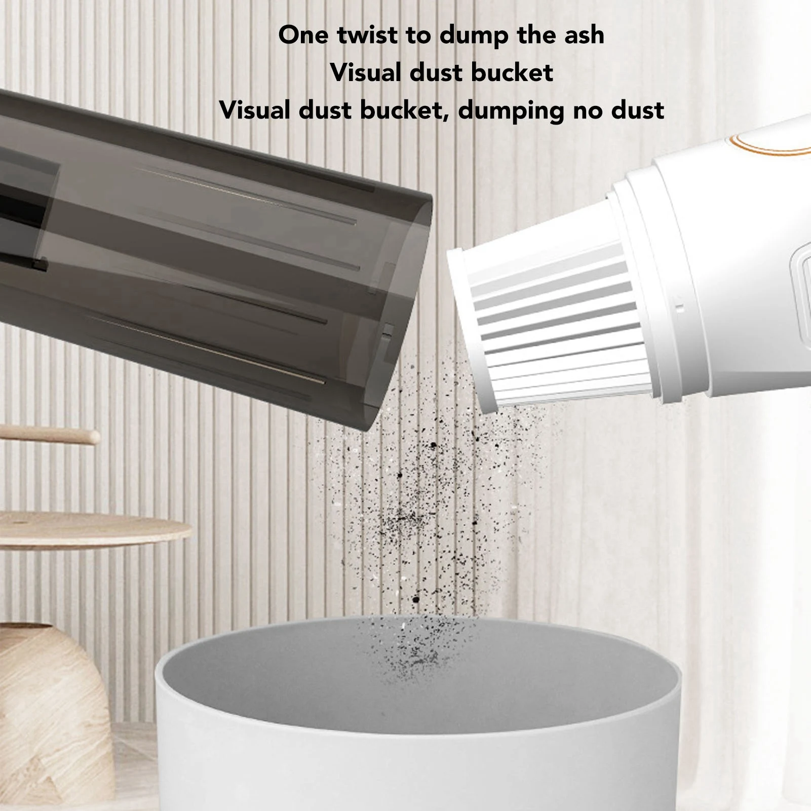 Cordless Vacuum Powerful Handheld Vacuum Cleaner Strong Suction Long Battery Life Multifunction Integrated for Carpet for Pet