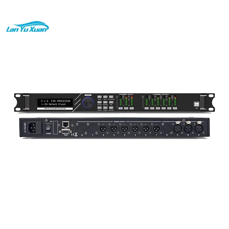 

LC-306 Professional Audio DriveRack 48K DSP Processor for Speaker Management System