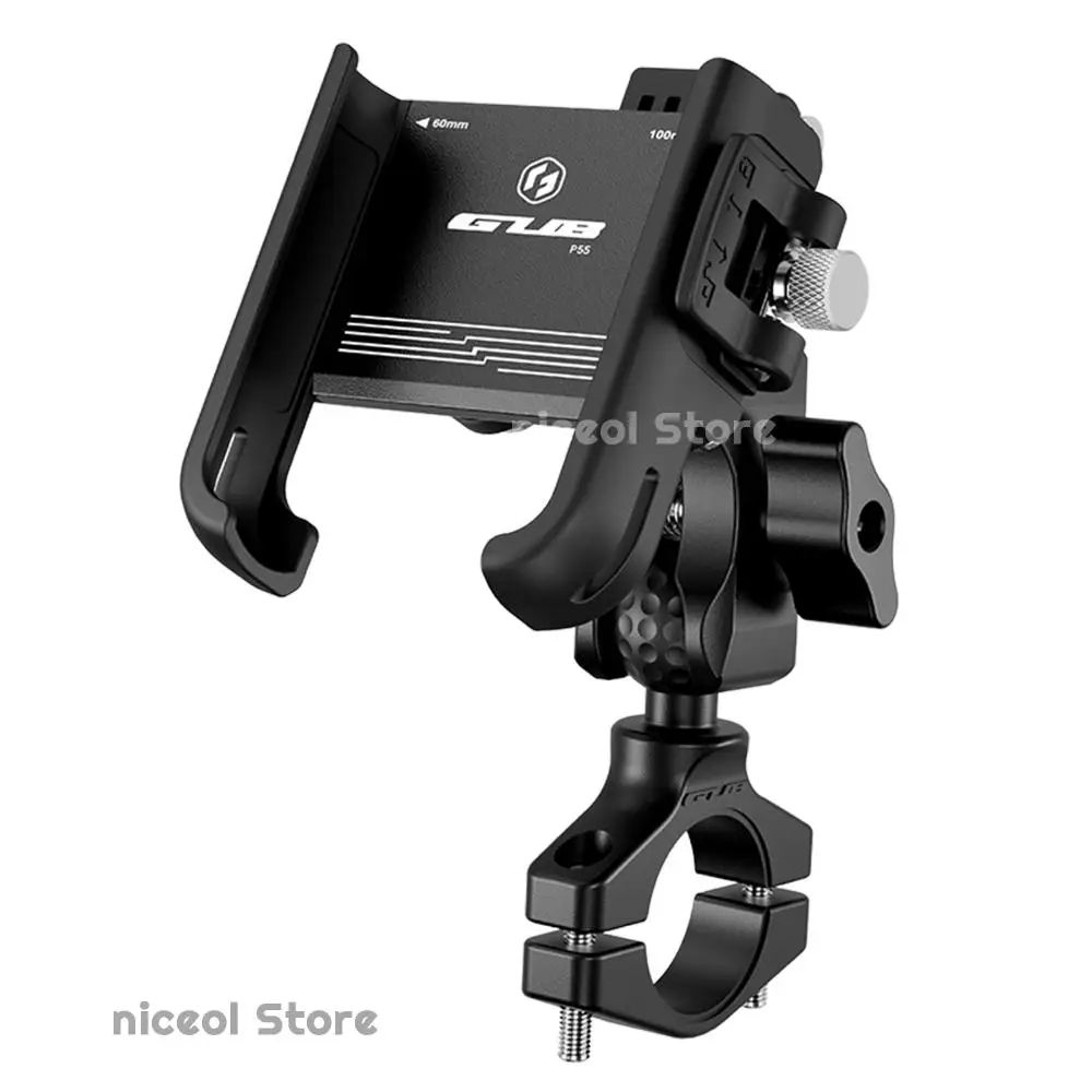 

Motorcycle Bike Phone Holder Mount with 720 Degree Rotation Bicycle Scooter Phone Clip for 4.7-7.2 Inch Smartphones