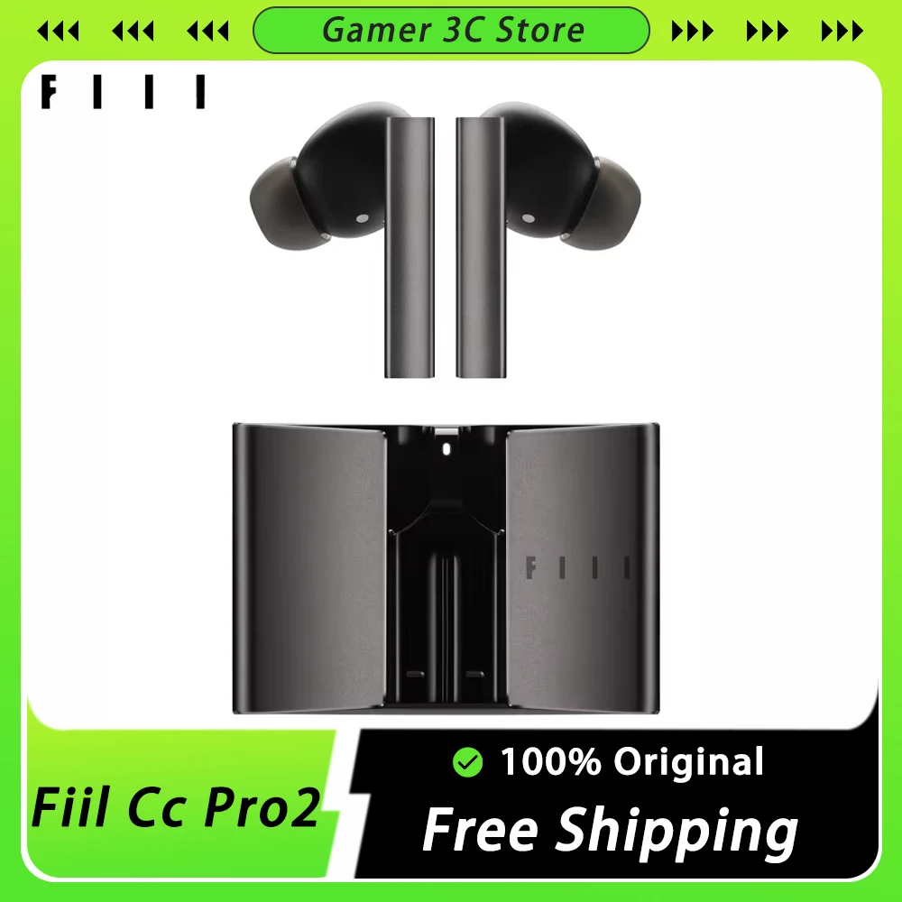 Fiil Cc Pro2 Wireless Earbuds Long Endurance Noise Cancelling Headphones Sound Comfortable Earphone For Outdoors Customized Gift