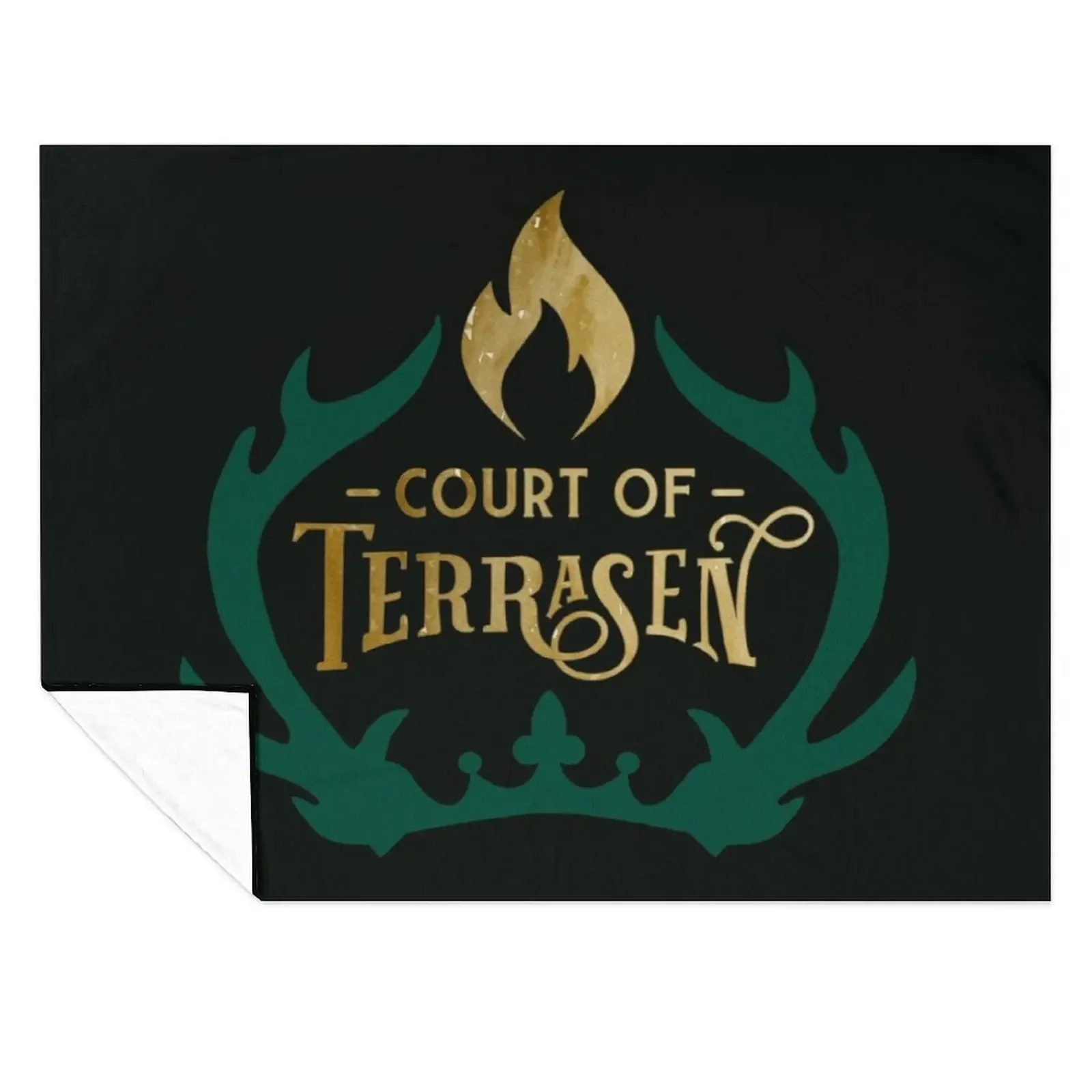 

Court of Terrasen - Throne of Glass Throw Blanket Fashion Sofas Flannel Fabric Softest Plush Blankets