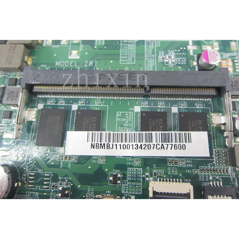 yourui for Acer Aspire V5-552 V5-552G V5-552PG Laptop Motherboard with A10-5757M CPU NB.MBJ11.001 Da0ZRIMB8E0 MainBoard