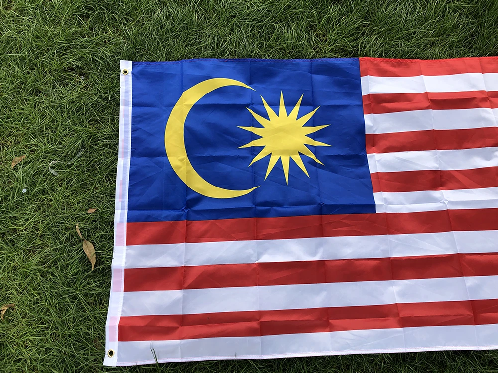 Bandera de Malasia 90x150 cm – Poliestireno decorativa Collection - imagen 2