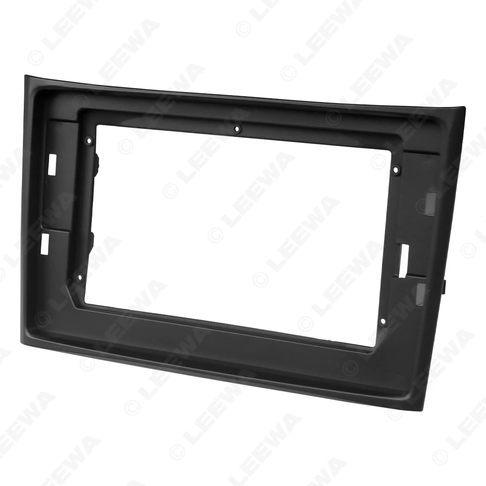 LEEWA Car Audio 10.1 "Grote Scherm Head Unit Dash Fascia Panel Frame Kit Adapter Voor Volvo XC90 2002-2014 Radio Dash Frame # CA7945