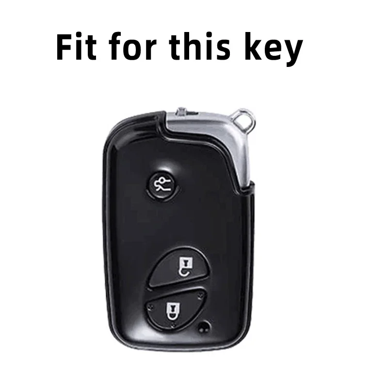 TPU Shell Fob Keychain For Lexus ES240 ES350 LS460 GS300 450h 460h CT200H GX400 GX460 IS250 IS300C RX270 Car Key Case Cover