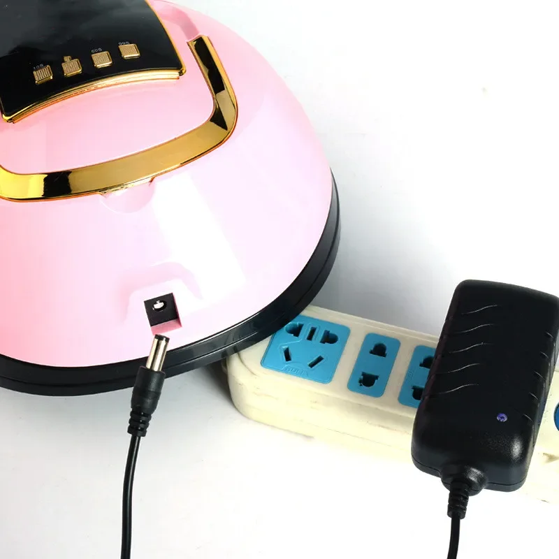 US EU Plug for UV LED Light Lamp Nail Dryer Charger DC 24V 2A Power Supply Adapter 1.2M Adapter Nail Dryer Plug Manicure  Too