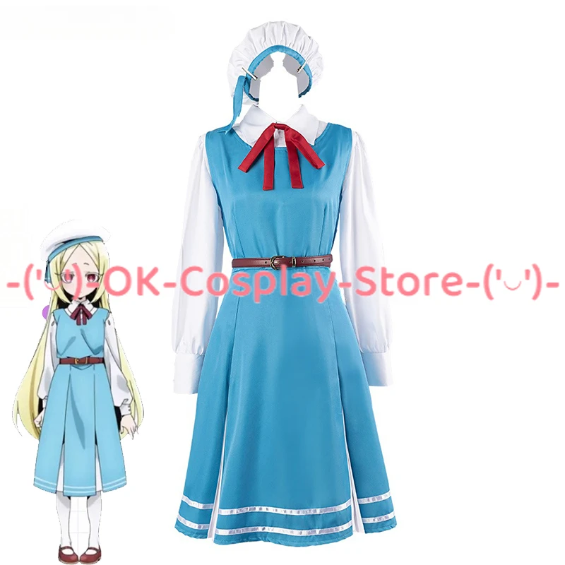 

Morino Korisu Cosplay Costume Anime Gushing over Magical Girls Cosplay Dress Suit With Hat Halloween Party Clothing Custom Made