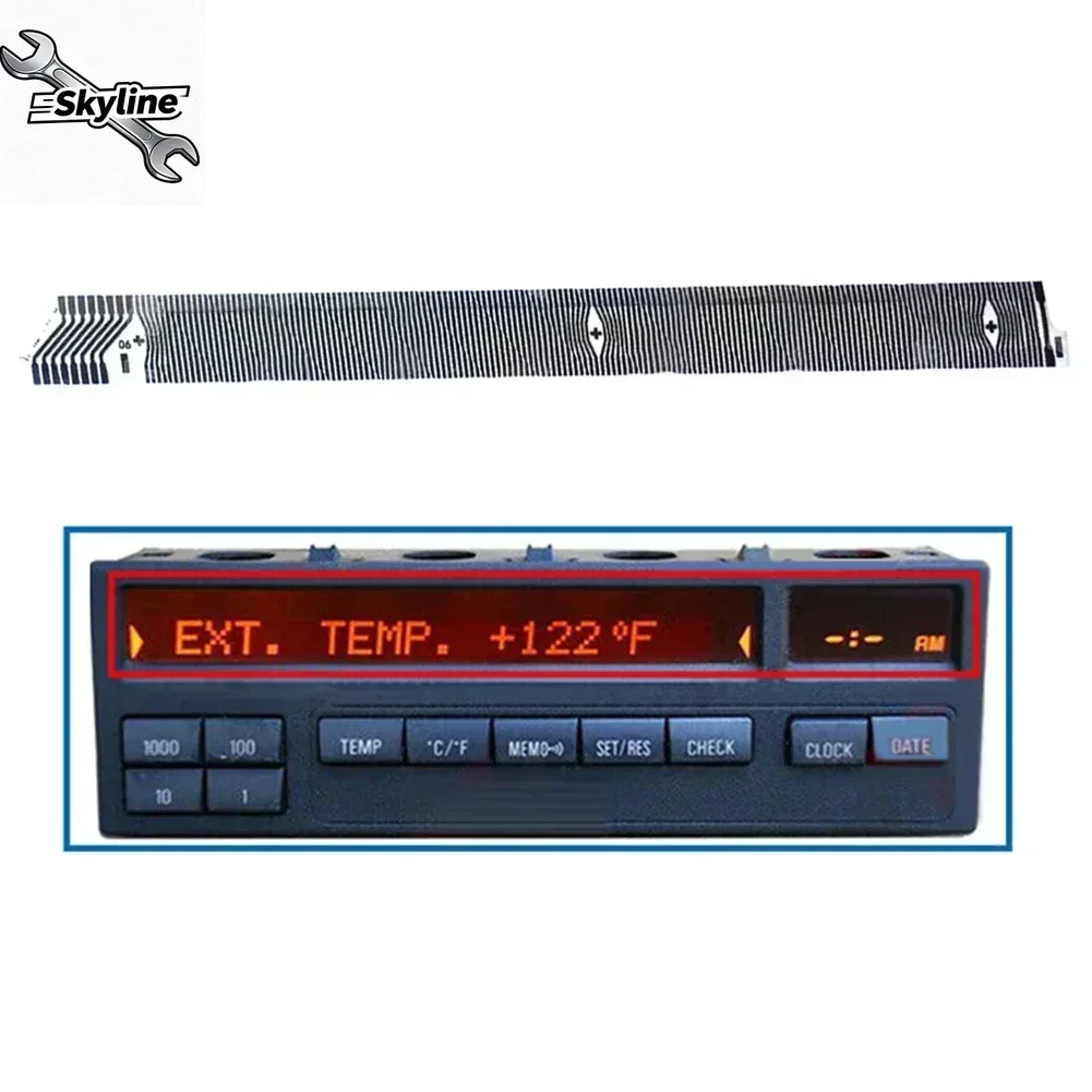 Car Computer Flat Cable 8 Or 11 Buttons On Board Computer For E36 3-Series E31 8-Series Board Comupter OBC
