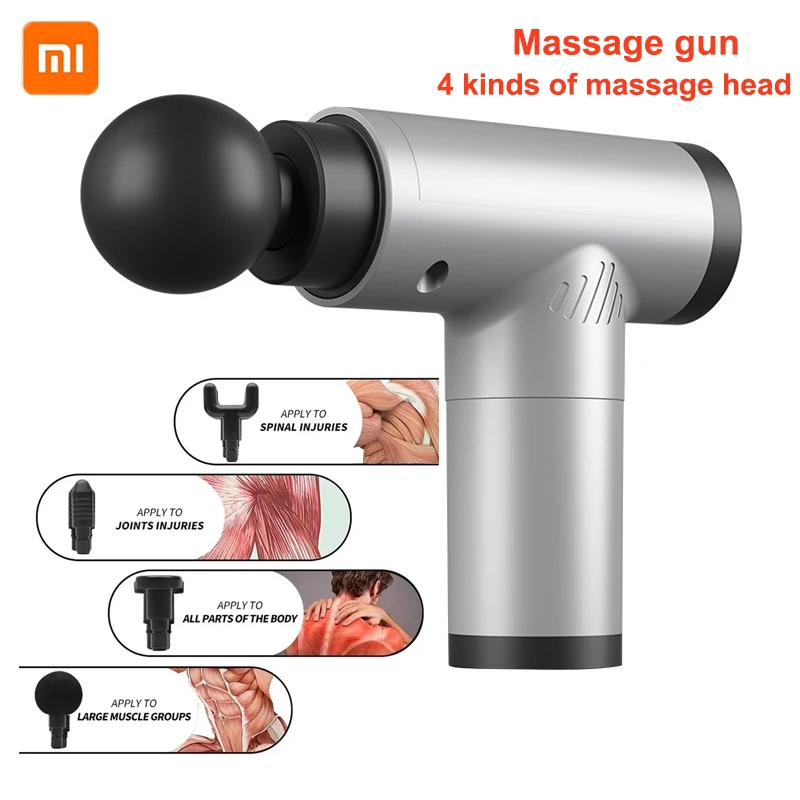 Xiaomi Smart Home Mijia Massage Gun Slimming Muscle Fascia Gun Percussion Massagers Standard Professional Fitness Massagegun