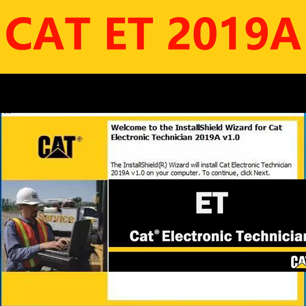 2024 Newest Cat-ET 2019A Electronic Technician Excavator Diagnostic Software + keygen + install video software link CD 2018C USB