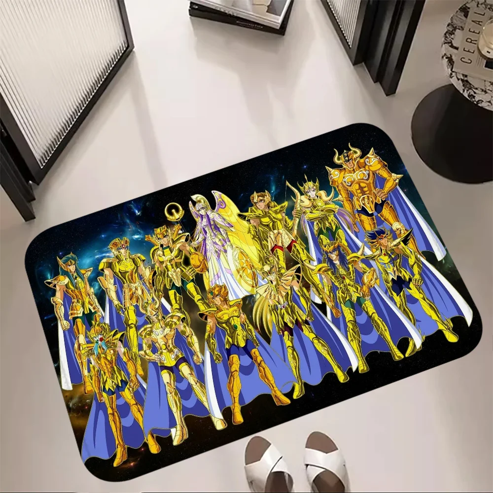 Halllway Carpets Saint seiya Entrance Doormats Non-slip Bedroom Mat Kitchen Floor Living Room Decor Bathroom Mats Car Boot Rugs