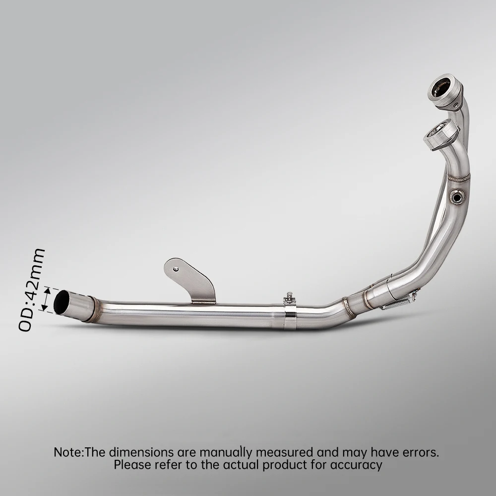 High - Efficiency Escape Motorcycle Exhaust Header Link Pipe For Africa Twin 1100  CRF1100L CRF1100  2020 2021 2022 2023
