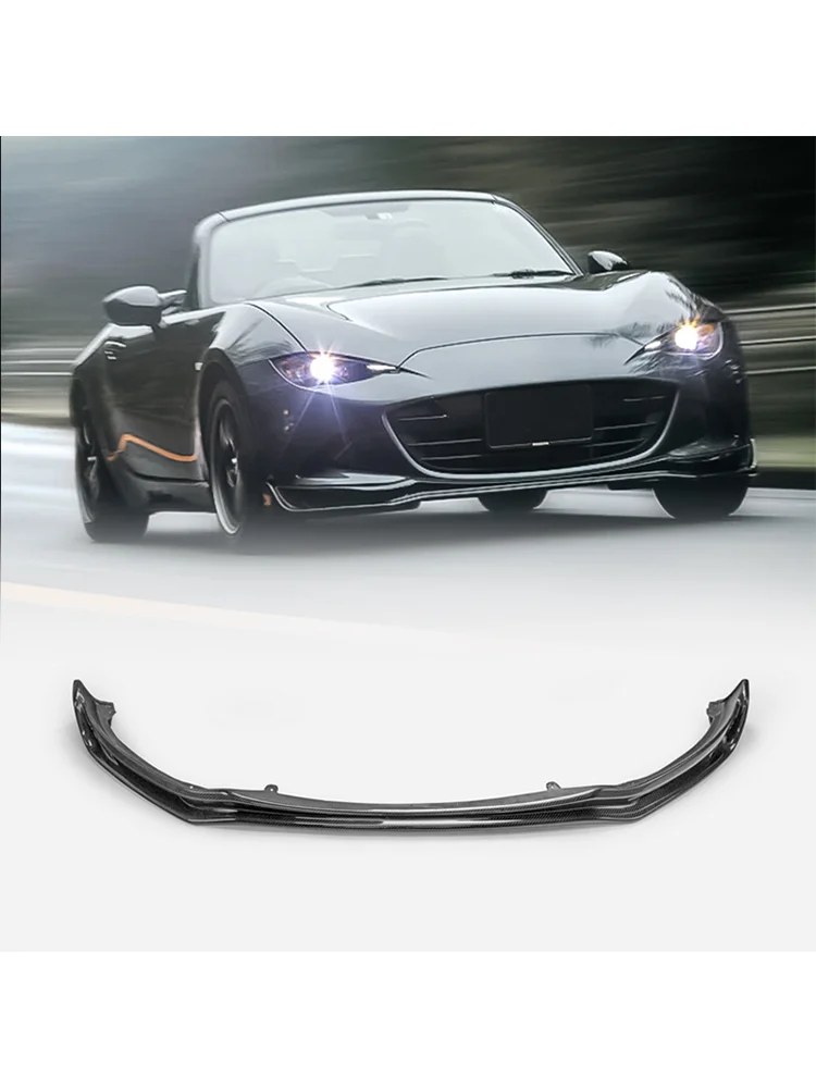 

Передняя губа в стиле MAZDA MX5 ND5RC Miata Roadster AE, спортивный аксессуар для переднего бампера
