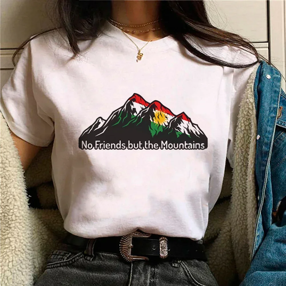 

kurdistan tshirt women harajuku summer comic t shirt female streetwear 2000s designer clothes