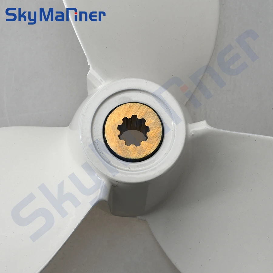 

6E0-45943-01-EL Пропеллер 7 1/2x7-BA для подвесного мотора Yamaha Hidea 4-6 л.с. 6E0-45943 Аксессуары для морских двигателей Заменяет детали