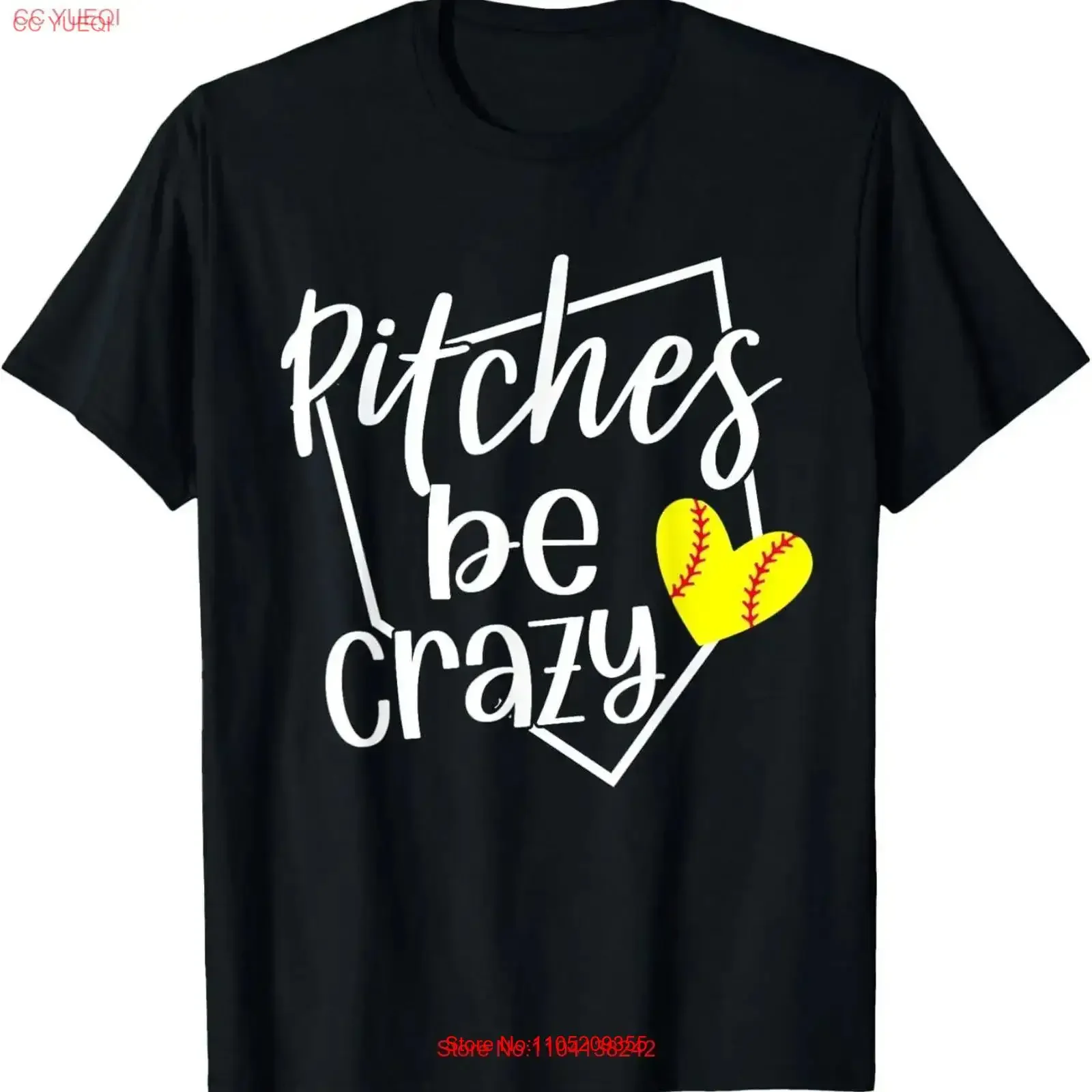 Jugador de Softbol lancha Be Crazy divertida lanzador camiseta vintage lavado Casual Unisex ropa de diseñador moda streetwear