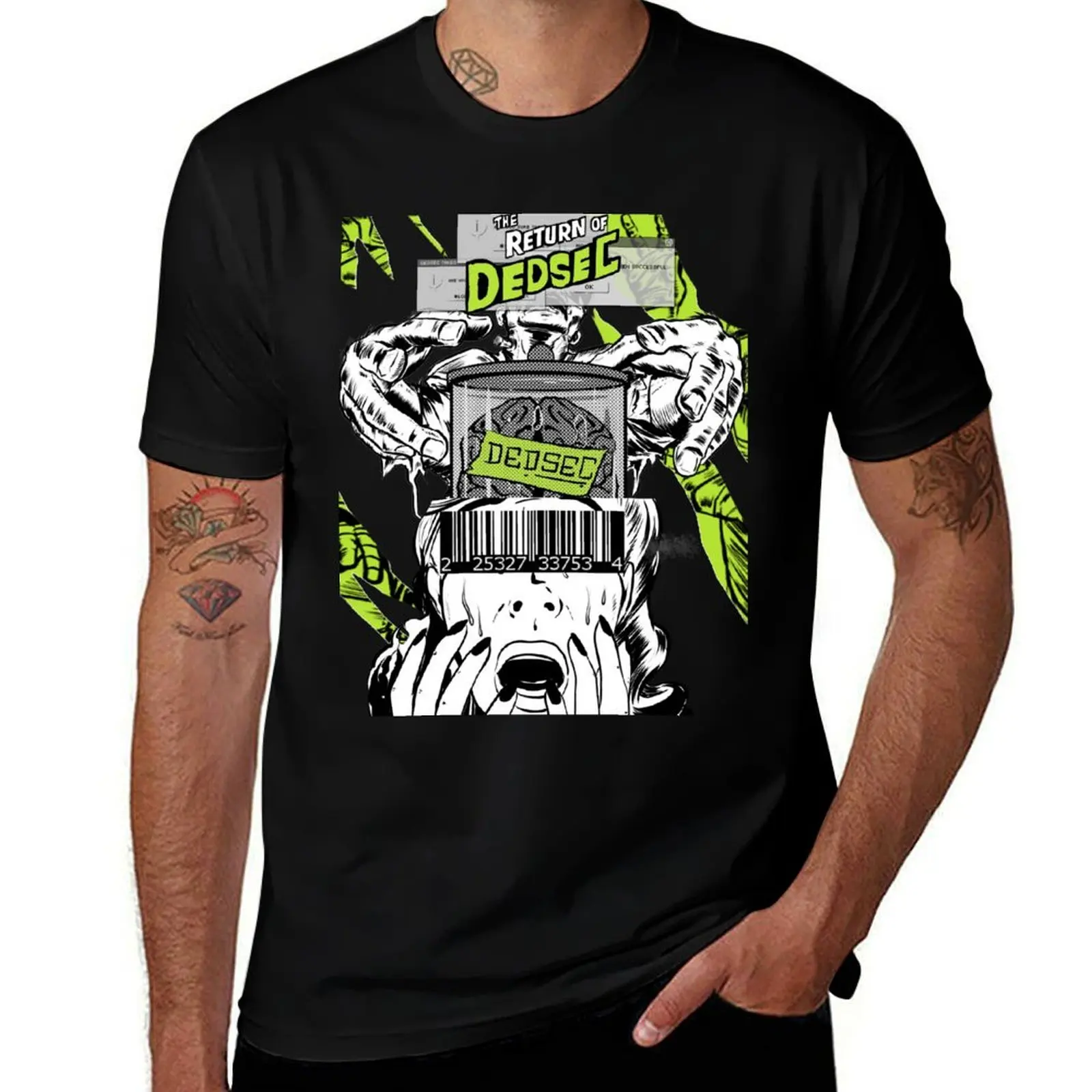 

Dedsec Shirt Design 1 T-Shirt t shirts for man cotton soft cotton t shirts man 100%