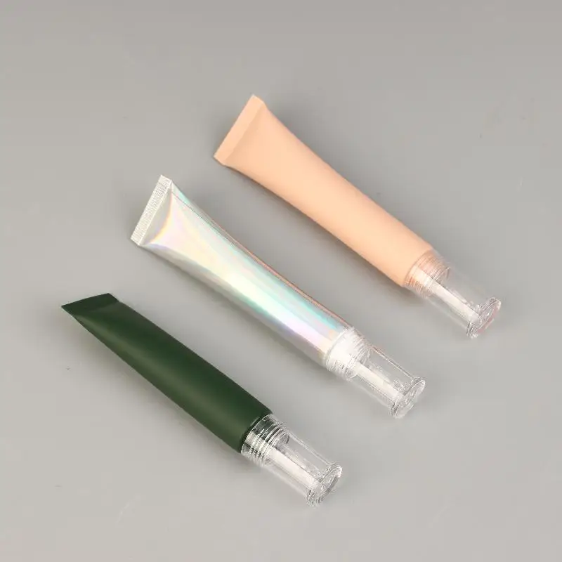 ソフト 20 グラム化粧品チューブ日焼け止めアイクリームローションリキッドファンデーション詰め替えボトルヒアルロン酸スポイト空ボトル