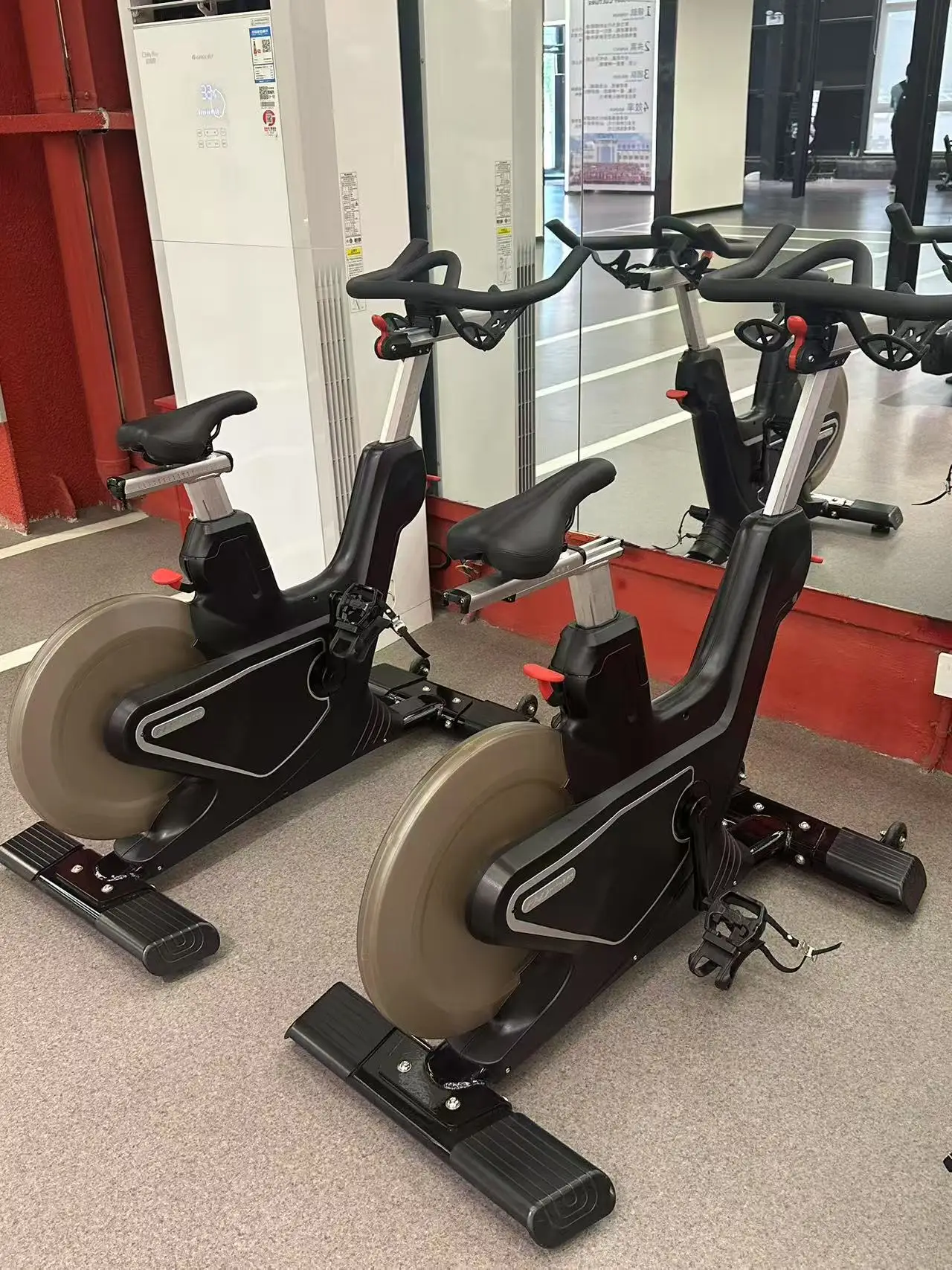 High Quality Commercial Gym Home Ultra-quiet Magnetic Stationary for Bike Eco-Friendly 150kg Max Load Indoor Exercise