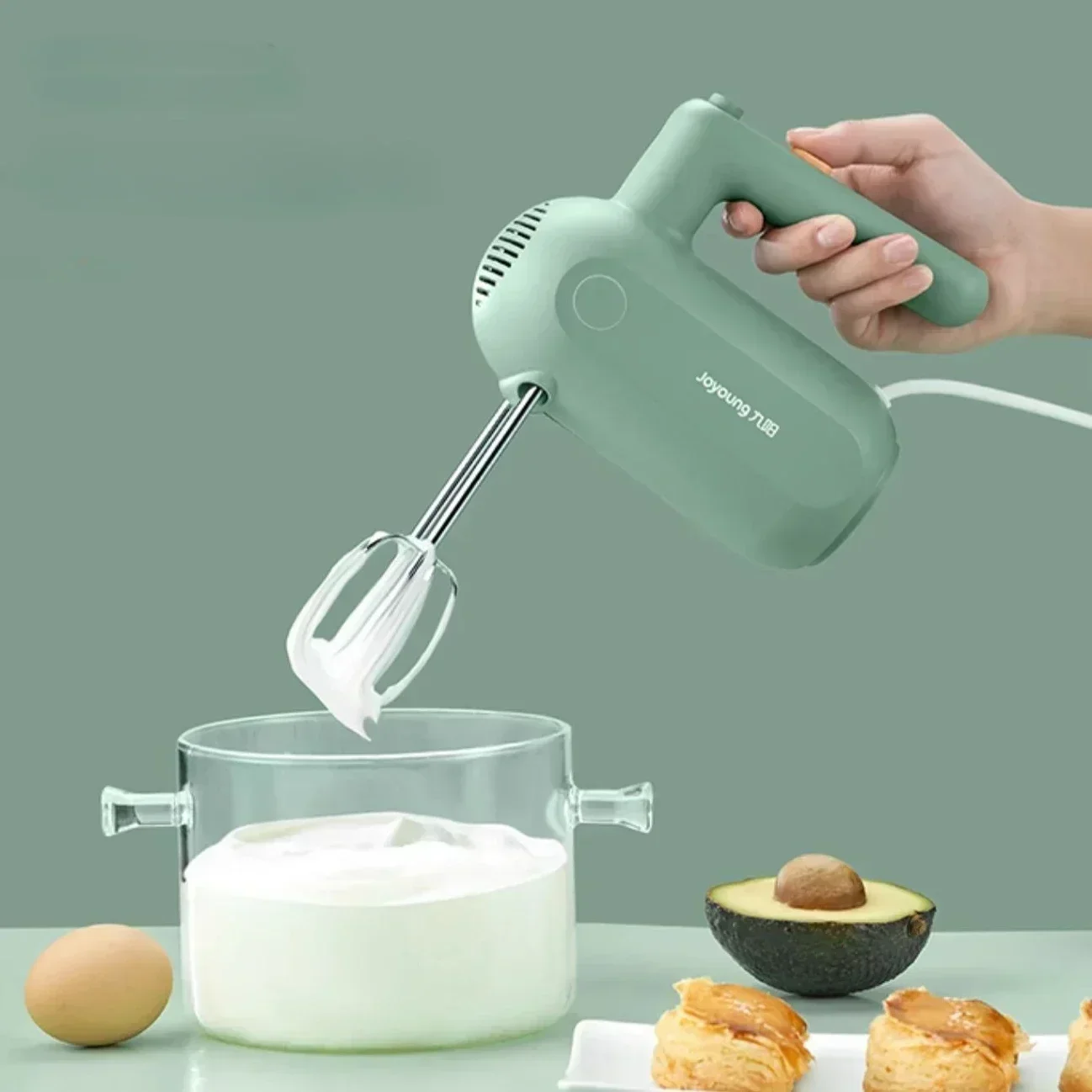 

Egg beater electric household baking cream whipper egg beater cake cream mixer cream machine new style