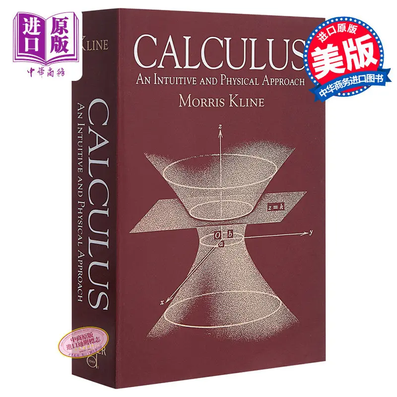 Calculus An Intuitive And Physical Approach Morris Kline US Version Original English Math Textbook For University Students