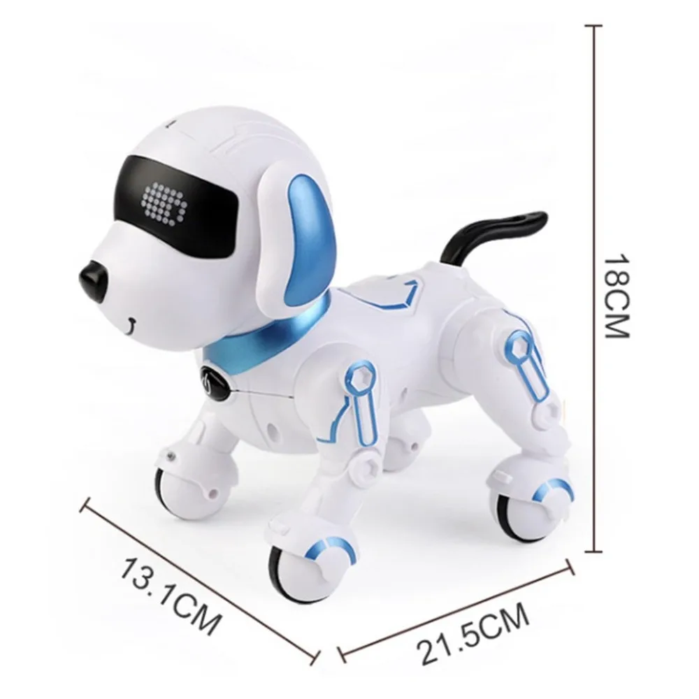 With Sound LED Eyes Remote Control Robot Dog Toy Touch Interaction Intelligent Electronic Pets Toys Robotic Dogs Action