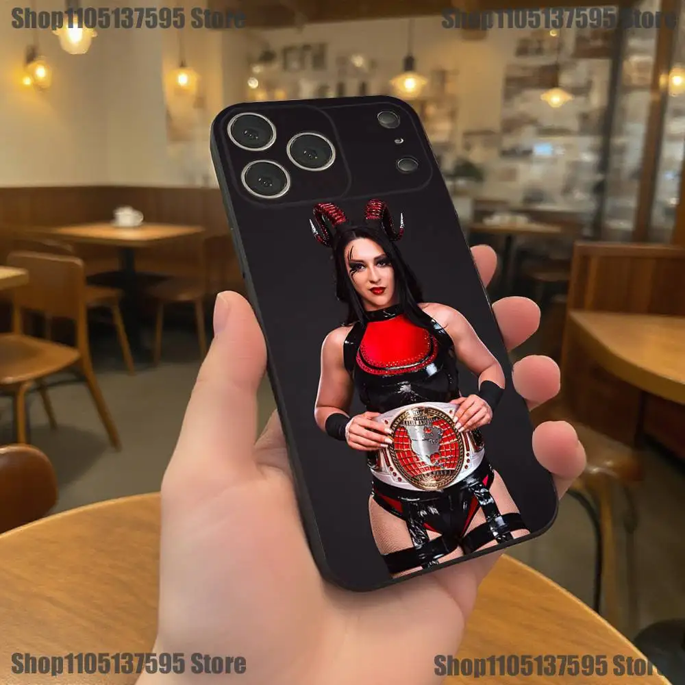 S-Stephanie V-Vaquer Handyhülle für iPhone 17,16,15,14,13,12,11,Pro,XS,Max,XR,Plus,E,SE4,Mini Schwarz Soft Cover