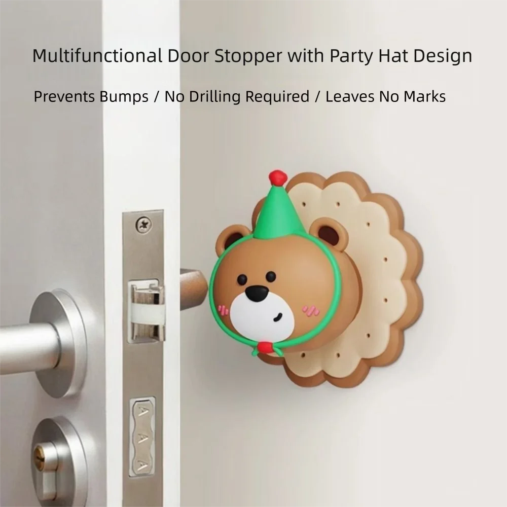 

New Silicone Door Stopper Mute Design Self Adhesive Anti Collision Pads Shockproof Anti-slip Protection Stickers Wall