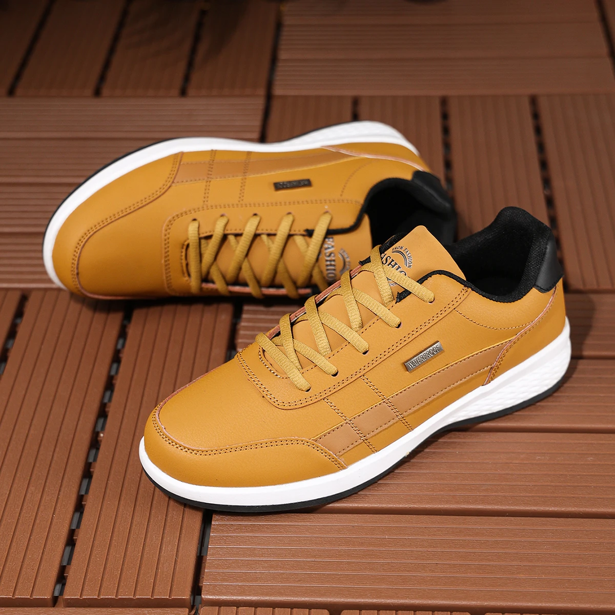 YRZL Mens Sneakers Casual Lightweight Tennis Shoes for Men Anti Slip Comfortable Walking Breathable Gym Training Shoes Plus Size