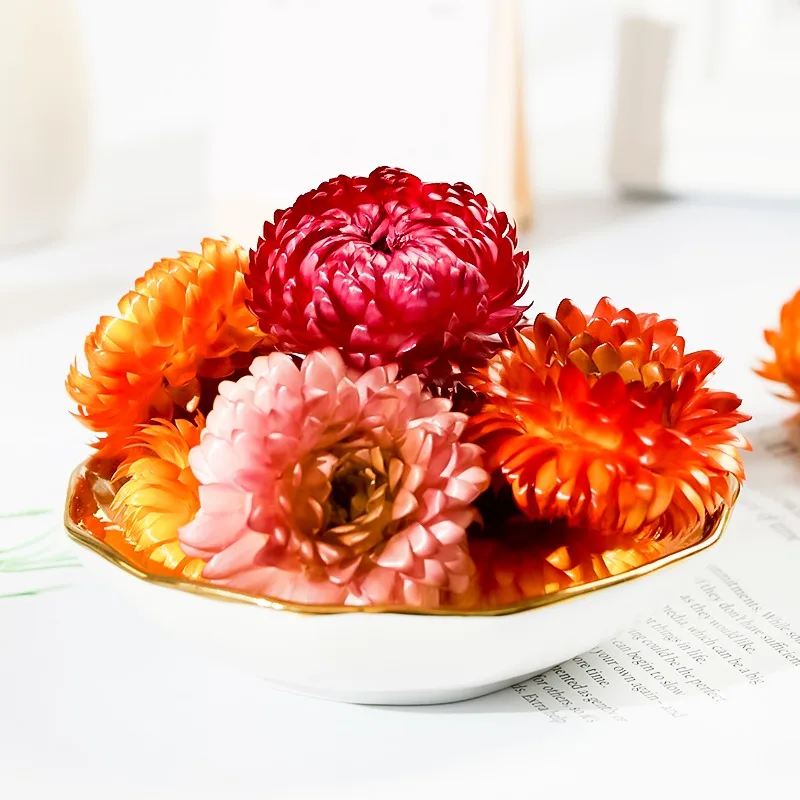 

Rainbow Chrysanthemum Dried Flower 500g Bulk Yunnan Plateau Specialty Beauty Festival Decorations DIY Handmade Resin Drip Glue