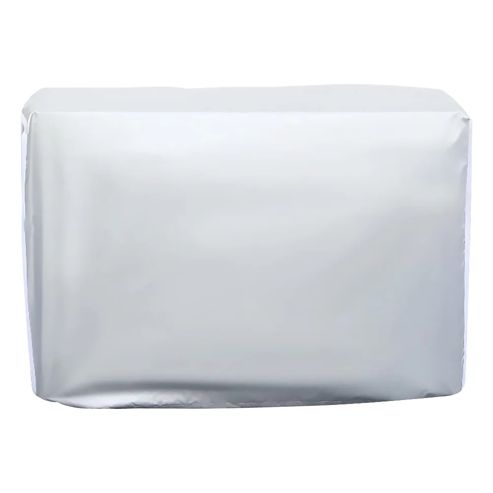 غطاء مكيف الهواء واقي مقاوم للماء لوحدة خارجية مقاومة للغبار ومضادة للخدش غطاء الماكينة الخارجية لمكيف الهواء #4