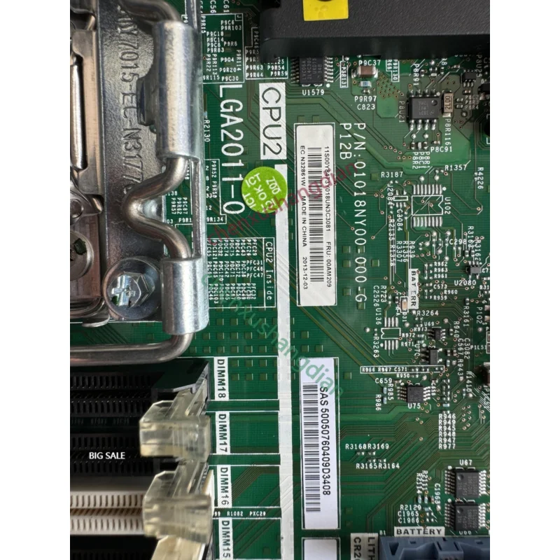 PER scheda principale del server IBM X3650M4 00AM209 00Y8499 supporto V2