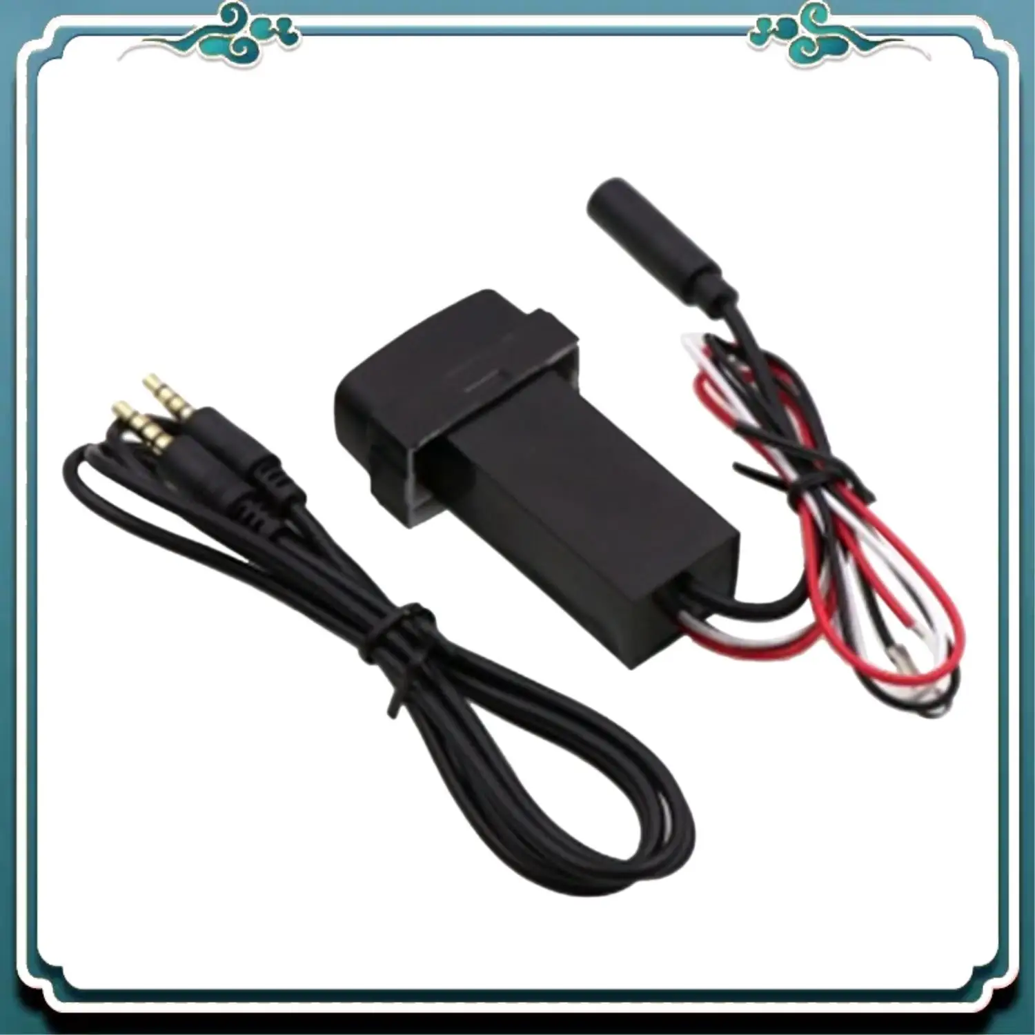 Premium Car Bluetooth Music Adapter Module Panel Installation AUX Output Use For Mitsubishi Asx Lancer Outlander Pajero Fortis
