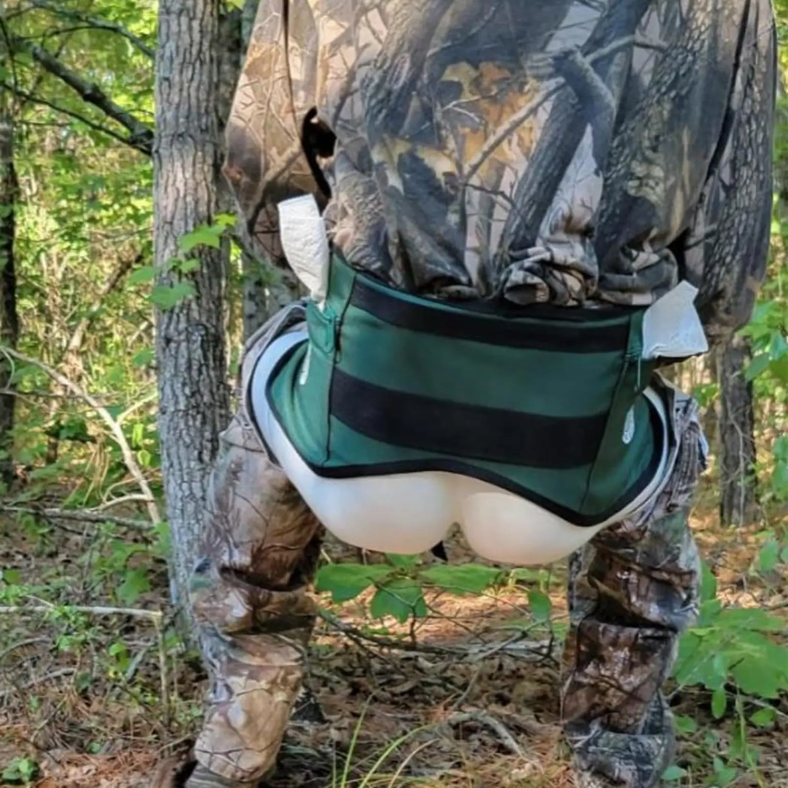 Customizable Crap Strap for Pooping in The Woods Portable Crapstrap Strap for Pooping in Toilet Solution