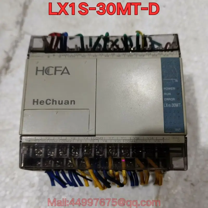 

Second-hand LX1S-30MT PLC controller functional test is normal