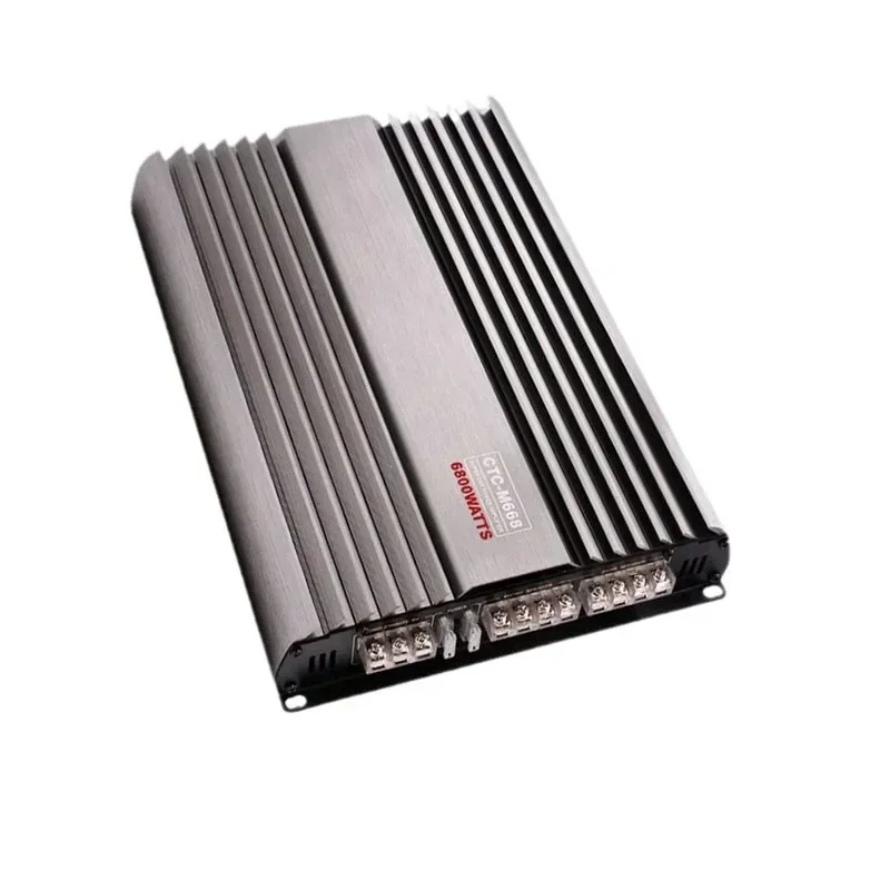 

Durable CTC668 Car Power Amplifier 4-channel 6800W High-power Car Audio Modification Amplifier