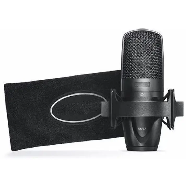 2025 SM27 Recording Cardioid Large Diaphragm Condenser Microphone counterfeiting for tiktok youtube radio & tv broadcasting