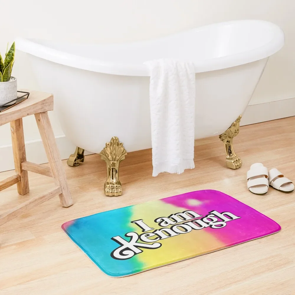 

I Am Kenough Bath Mat Room Carpet Bathroom Rug Set Toilet Floor Mat