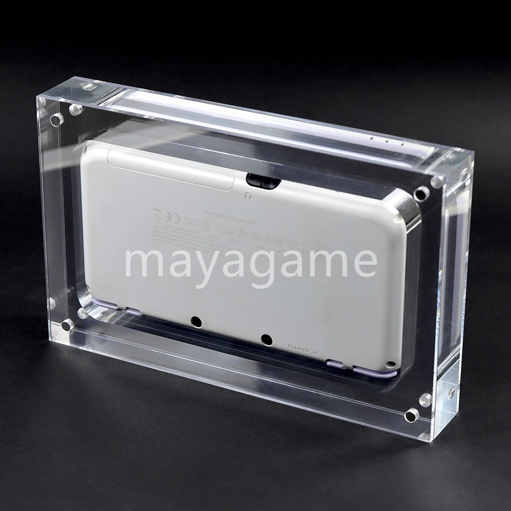 1pc Vitrine transparente Acryl Box Protector für nintendo neue 2ds xl/2dsll Sammel boxen Aufbewahrung spiel Shell Case