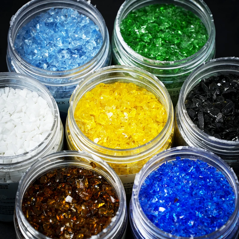 Pottery Imitation Ice Crack Glaze Particles 150g/bottle Crackle Opening Glaze DIY Ceramic Coloring Art Decorative Glass Glaze