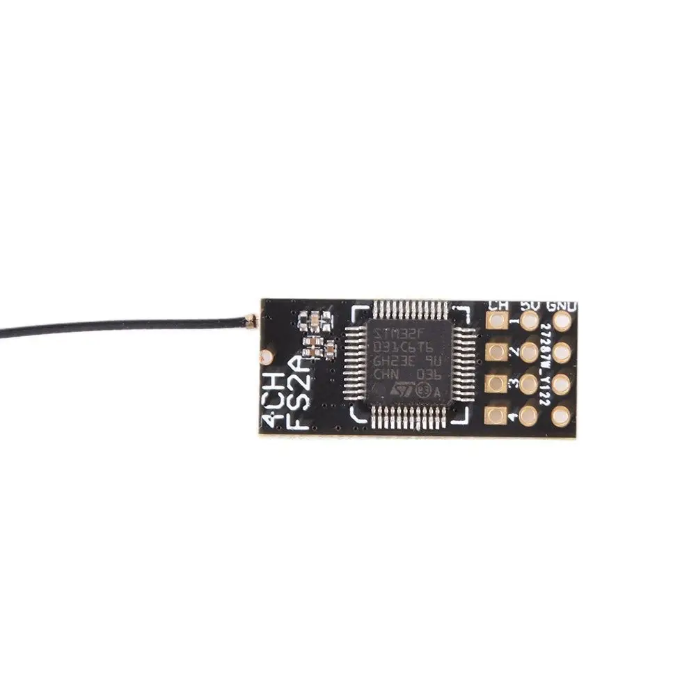 FS2A 4CH AFHDS 2A Mini Compatible Receiver PWM Output for Flysky i6 i6X i6S / FS-i6 FS-i6X FS-i6S Transmitter