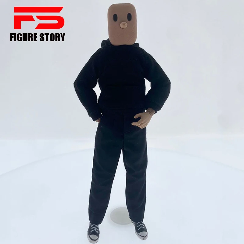 

1/12 scale male dolls clothes hoodie Casual pants fit 6'' action figure body model