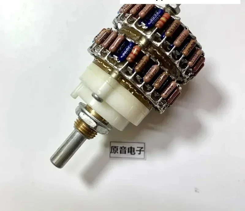 4 × 24 stage progressive dual 500K volume control potentiometer shunt dual channel switch with DALE resistor