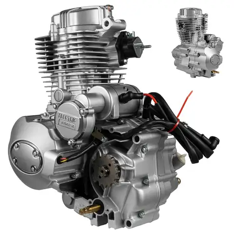 Thanksgiving Day Geschenk 200CC 250CC ATV Motor 4-Takt-Motor Manueller Gangschaltung 5-Gang-ATV-Motor Einzylinder Luftkühlung mit