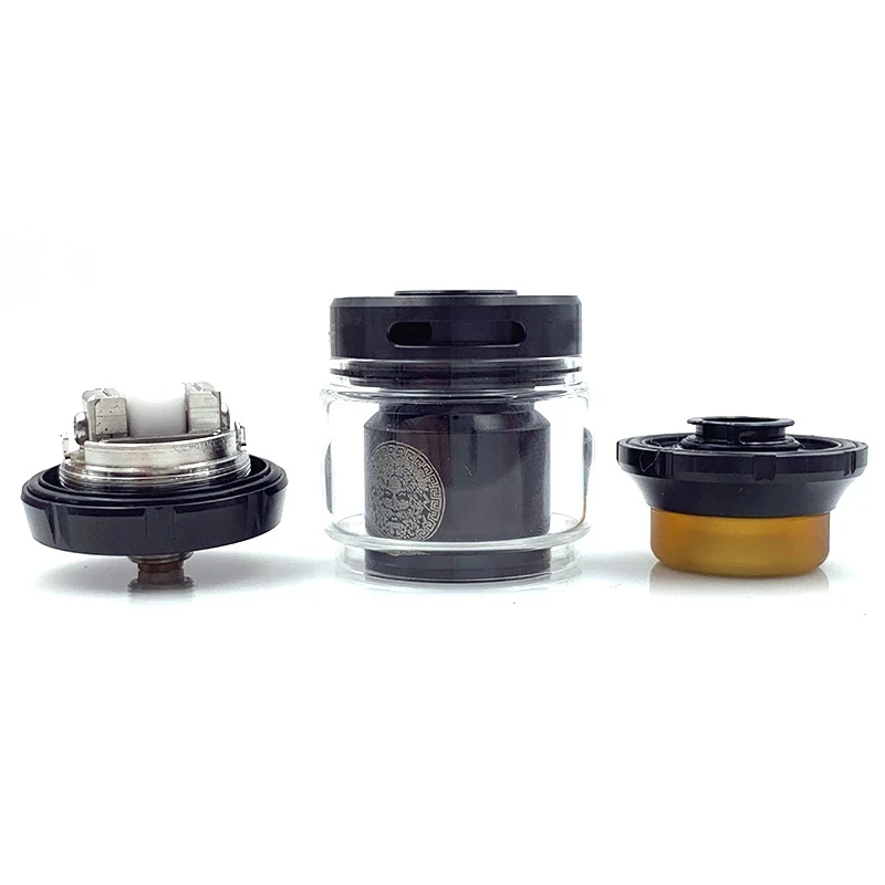 Top Zeus X Mesh RTA Tank Electronic E Cigarette Vape 4.5ml 25mm Coil Vapor DIY Deck Leakproof Atomizer for 510 Box Mod Vaporizer