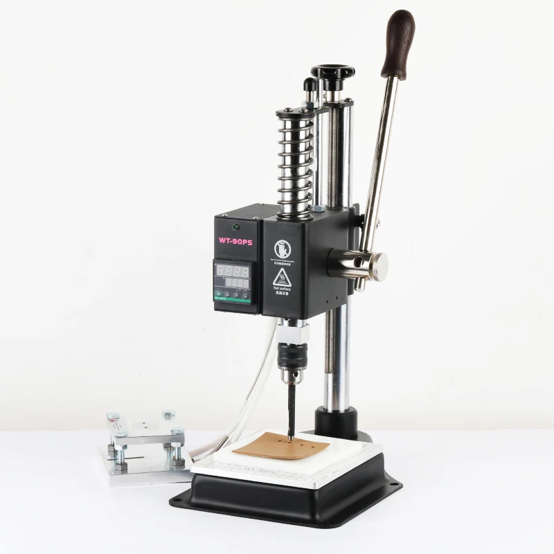

90PS Flip Head Hot Stamping Machine Leather Embossing Hot Stamping Machine Trademark DIY Personalized Pressure Marking